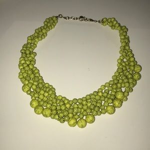 BaubleBar beaded statement necklace